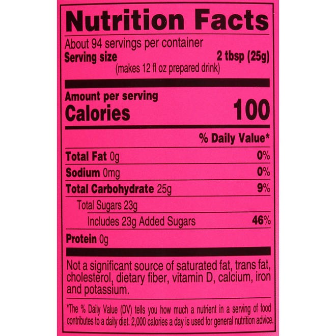 3 Pack – 4C 35 QT Raspberry Iced Tea Mix (82.6 oz.)