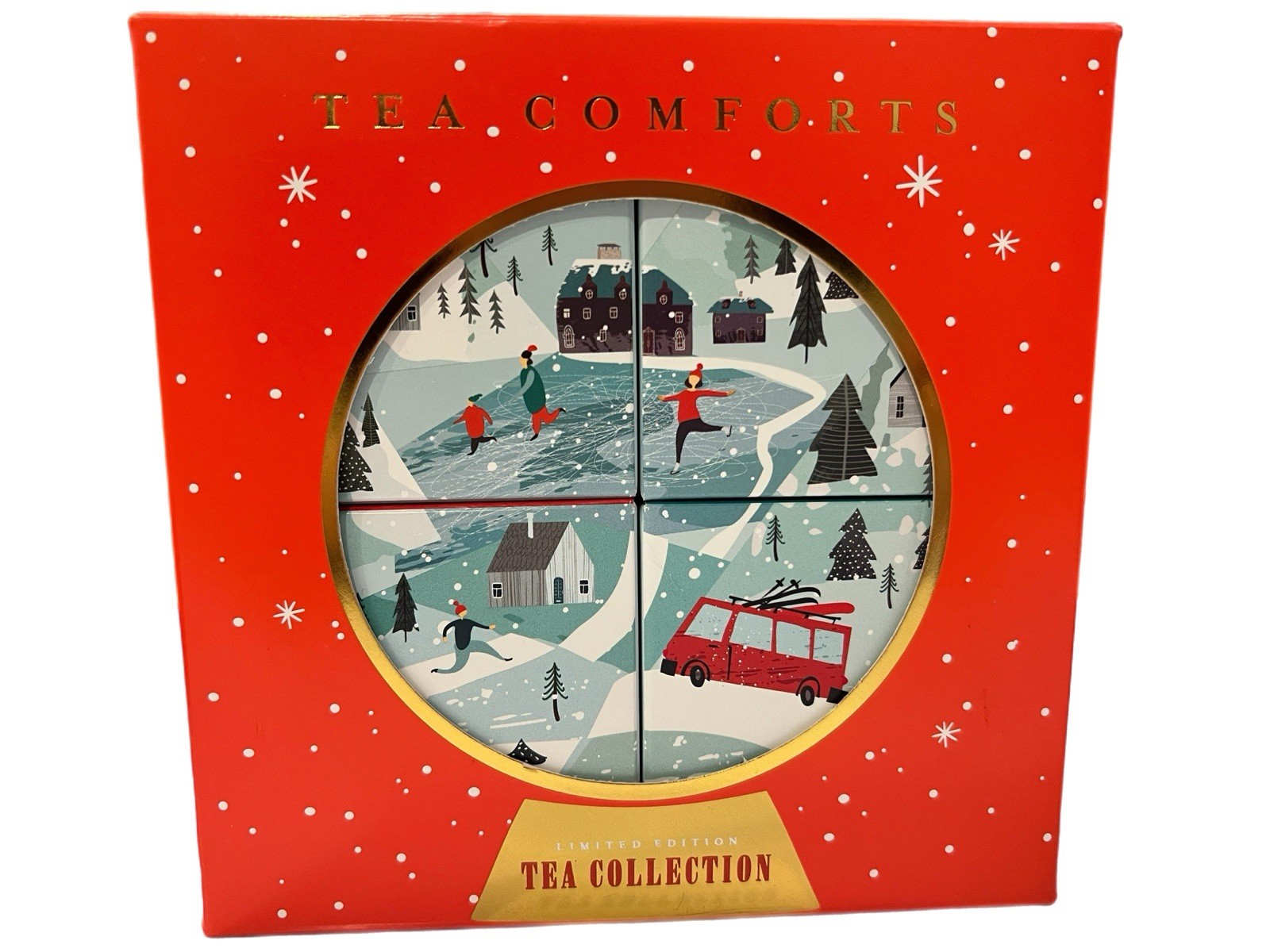 Holiday Tea Gift Bundle 3 Boxes Earl Grey, Blood Orange Cranberry Green Tea Chai