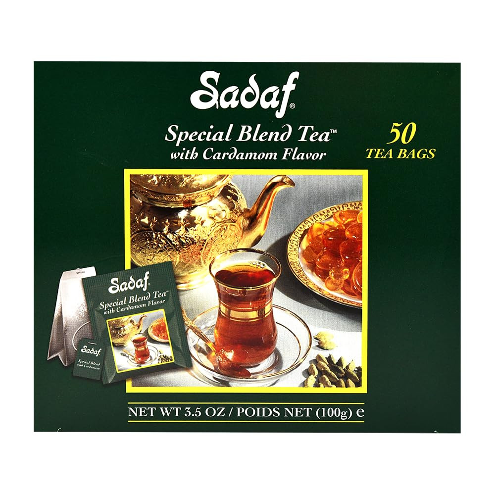 Cardamom Tea Bags – Special Blend Cardamom Ceylon Black Tea – Quicktea Product H