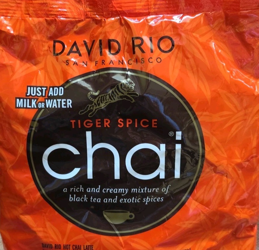 David Rio Food Service Bag Tiger Spice Chai, 4 lb (1.8 kg)