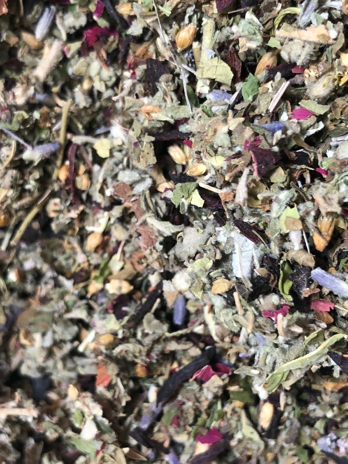 Marsh Damiana Mint Yarrow Skullcap Hibiscus Rose Lavender Raspberry -no.48 blend