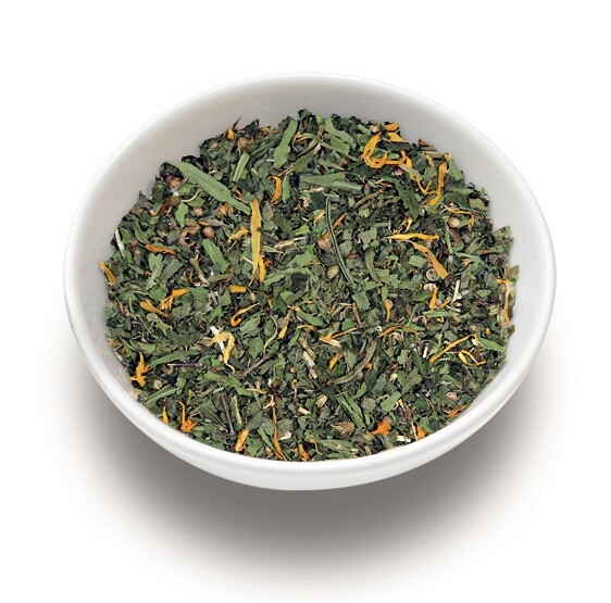 Ronnefeldt Leafcup® BERGKRÄUTER HERBS SWISS STYLE. 15 herbal tea bags