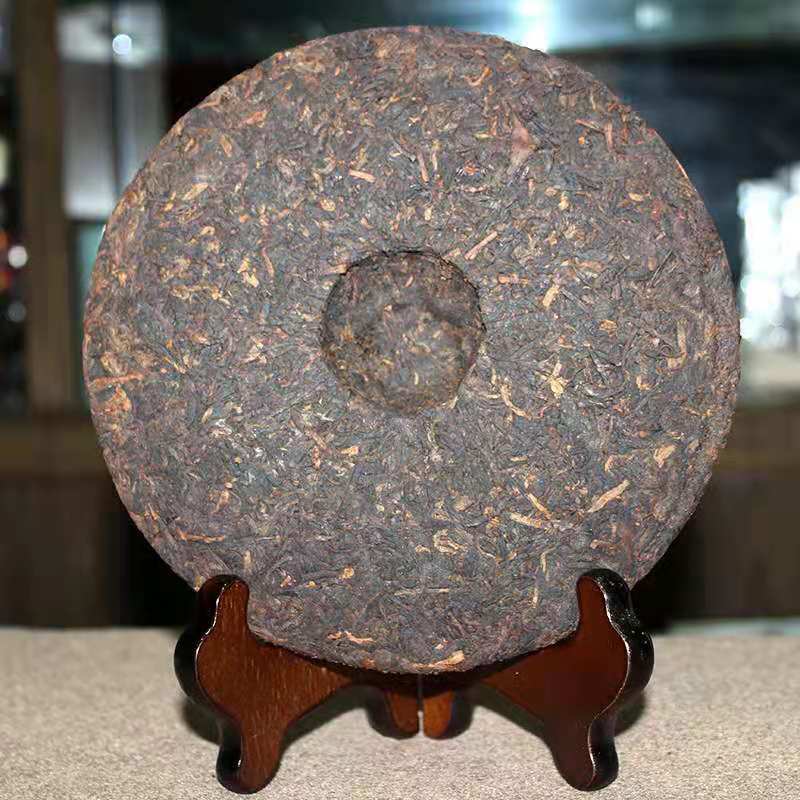 1998 Yellow Label CNNP Zhong Cha Yunnan Chitsu Pingcha Ripe Puer Pu’er Tea 357g