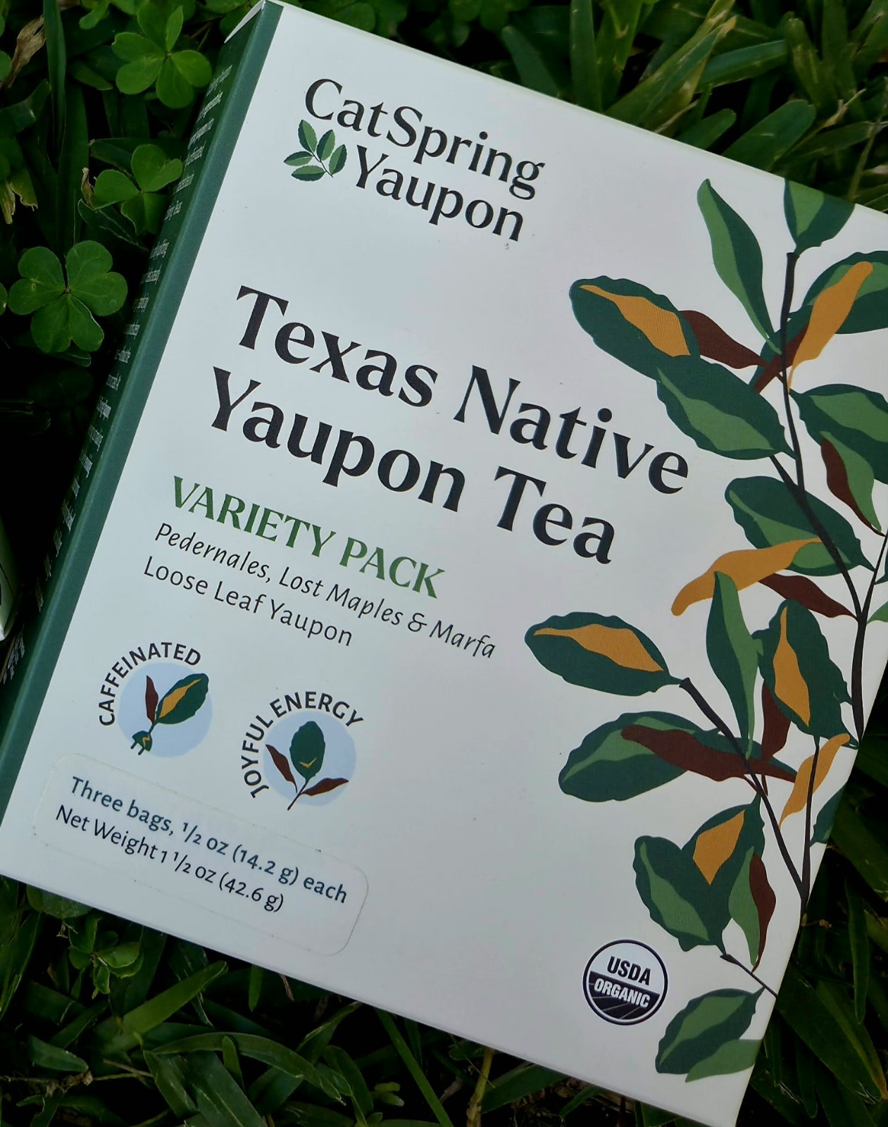 Loose Leaf Yaupon Variety Pack – Green, Medium & Dark Roasts