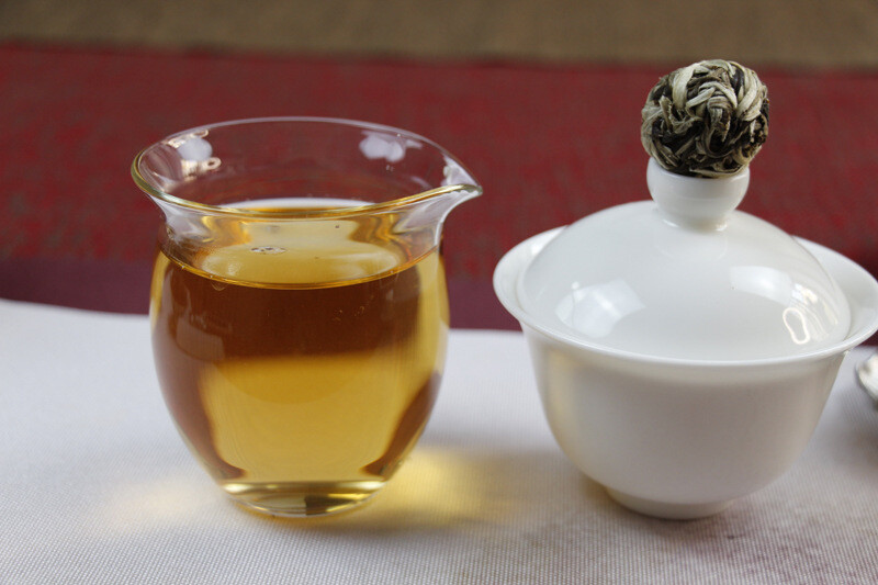 Moonlight White Tea Dragon Pearl 10 Pcs Raw Pu erh White Tea Natural Aged