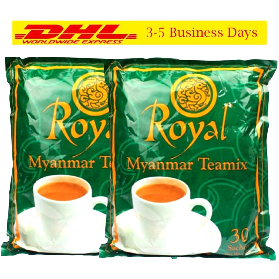 20g x 60 Sachets Royal Myanmar Teamix Burmese Milk Tea 3 in 1 Powder