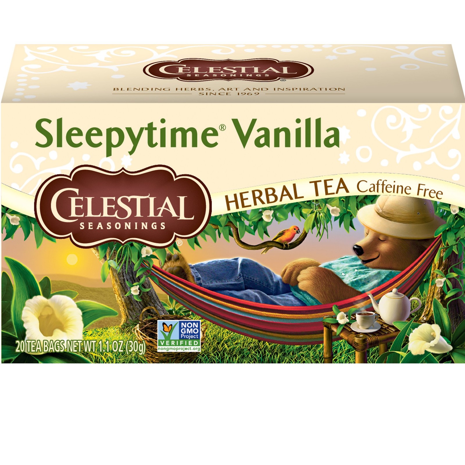 Celestial Seasonings Herbal Tea, Sleepytime 20 Count (Pack of 1), No Color