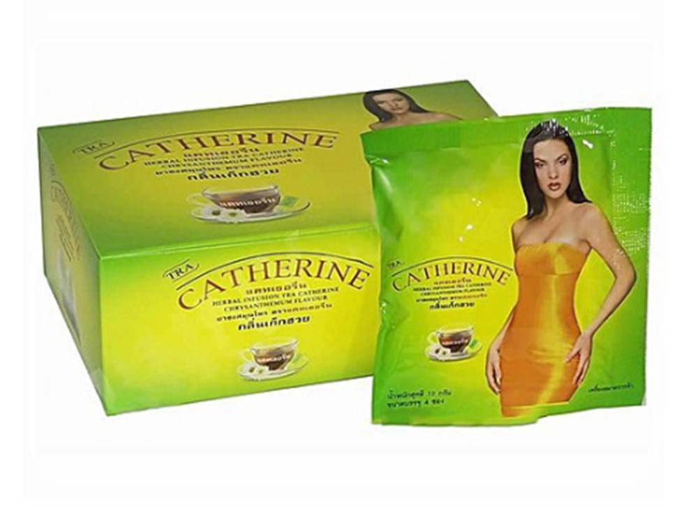 3X CATHERINE TEA Chrysanthemum Herbal Natural Slimming Diet 96 Sachet 3g