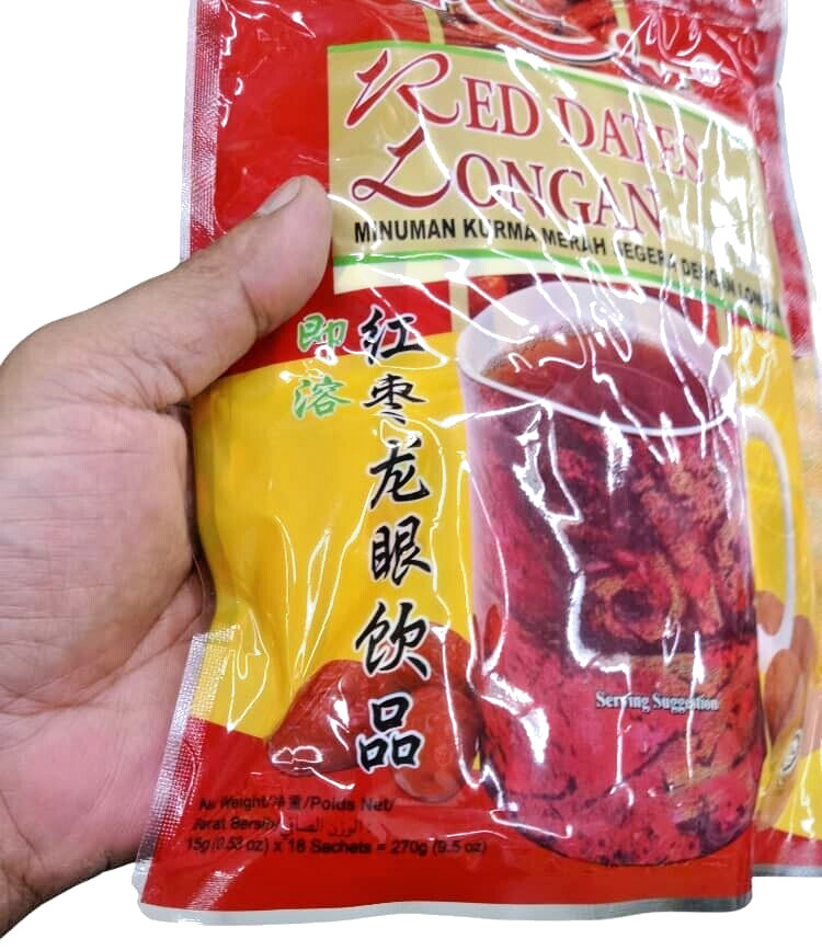 In-comix Red Dates with Longan Instant Drink ( 270 grams )