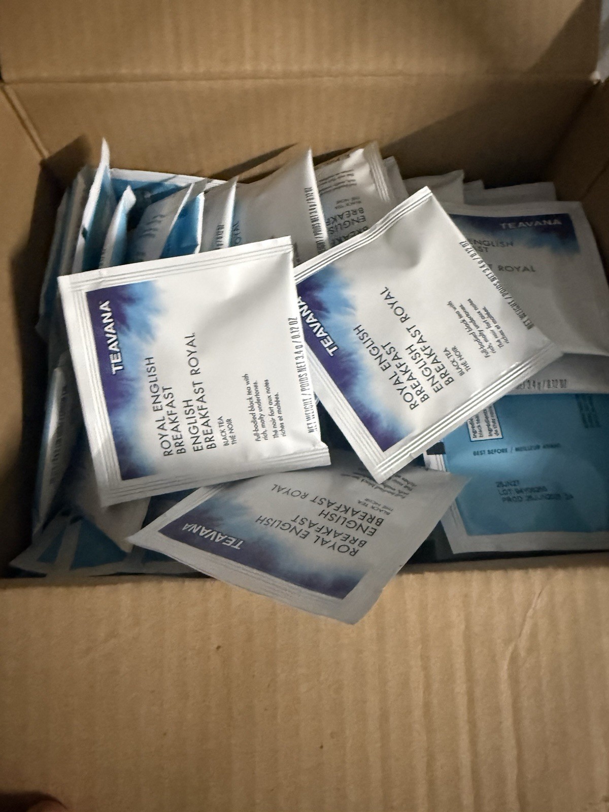 Starbucks Teavana Tea Sachets Royal English Breakfast Pack of 100 Sachets 2027