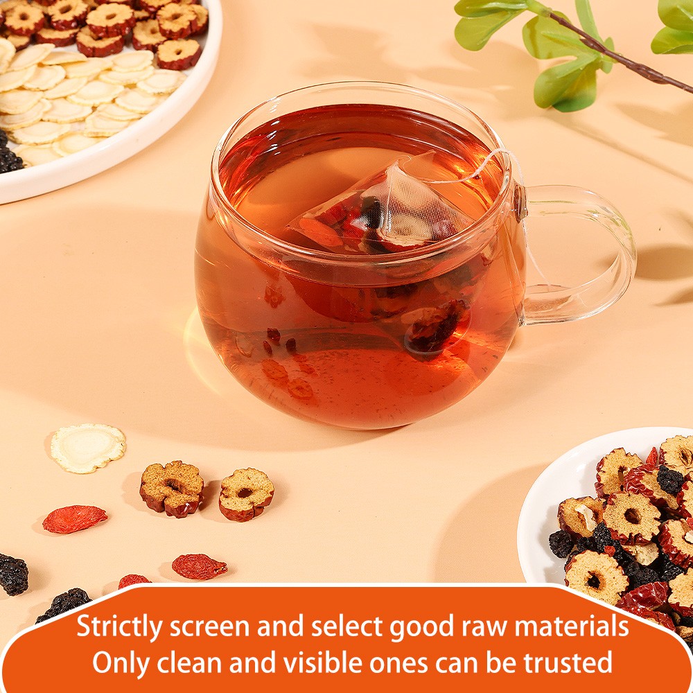 Liver Kidney Tea Ginseng Five Treasure Tea Red Date Polygonatum Maca 20-30pcs