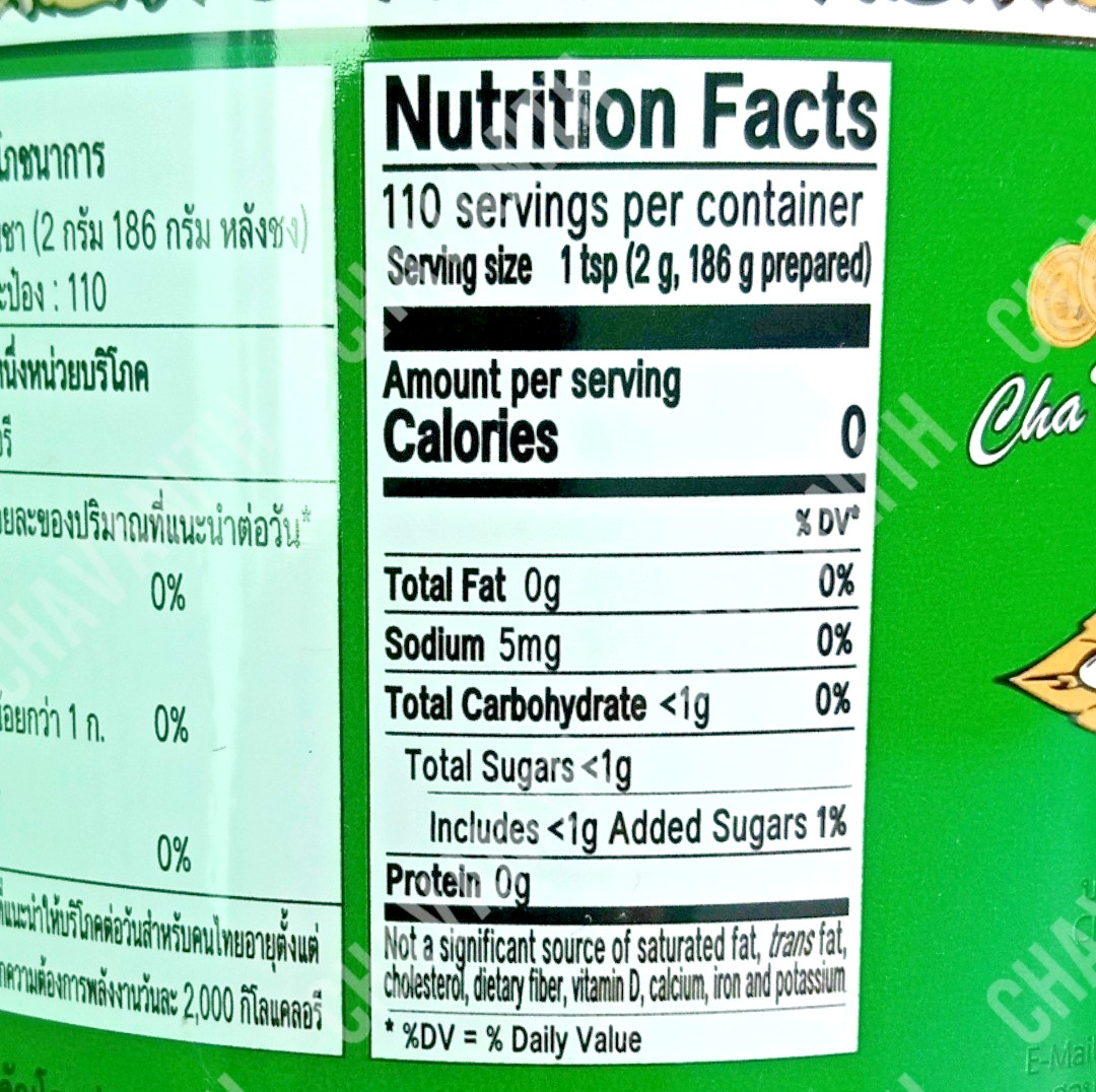ChaTraMue Green Tea Mix Powder Tin Can 7.76 oz (220 g)【US DDP】