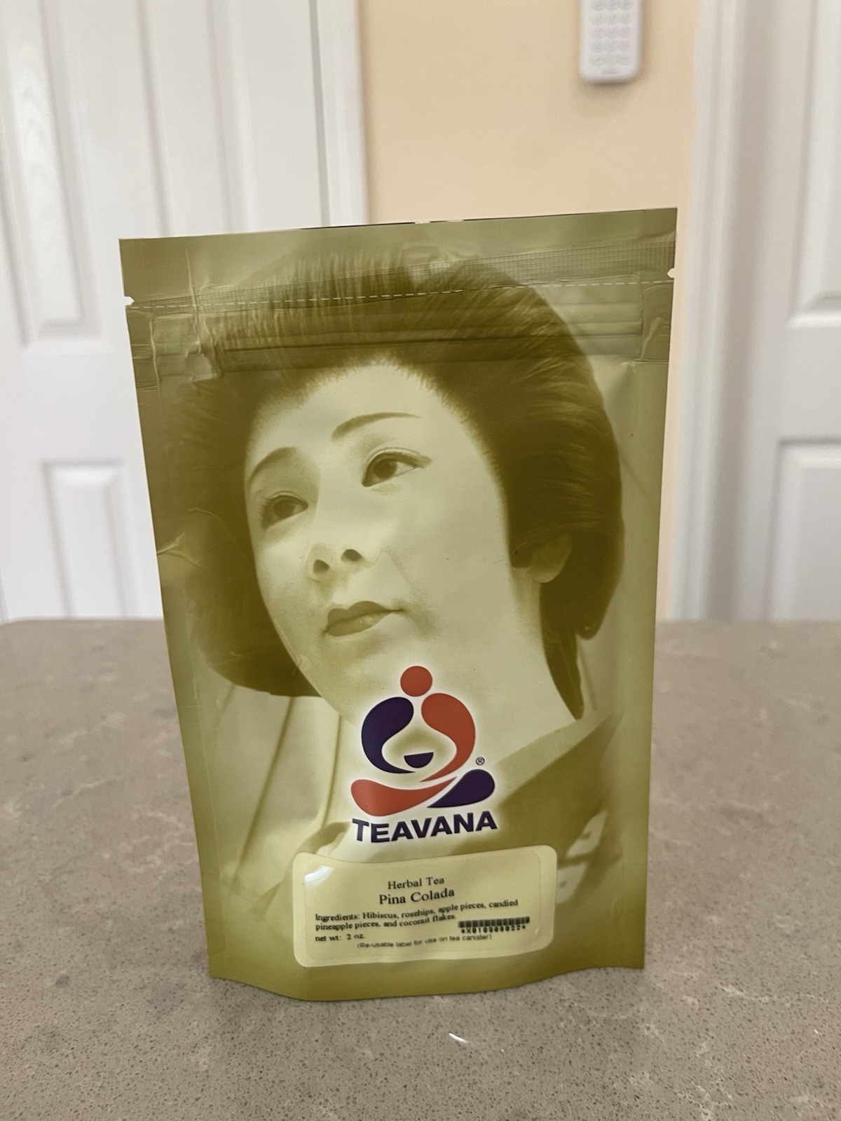 Teavana Herbal Tea Pina Colada 2oz Brand New Sealed