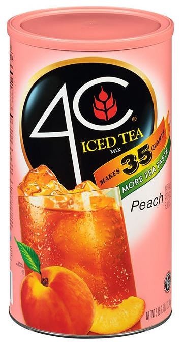 Peach Iced Tea Mix , 82.6 oz. 4C