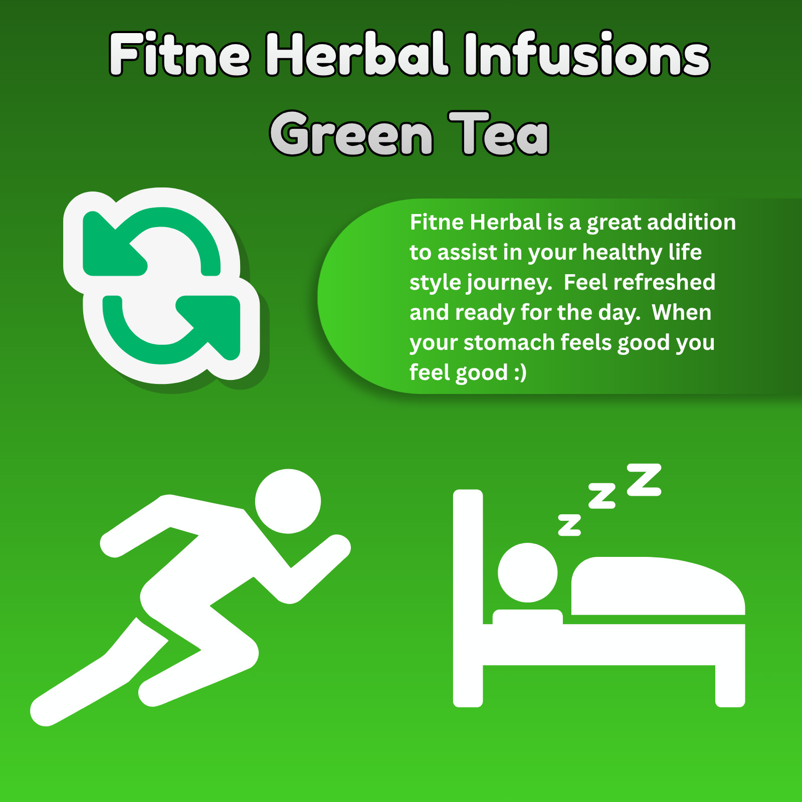 4 x 30 =120 FITNE HERBAL TEA, Green Bags