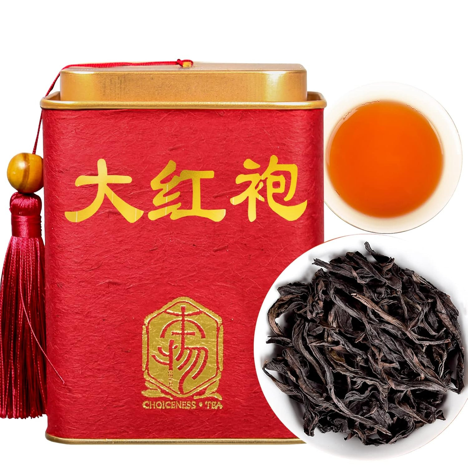 Dahongpao Oolong Tea 4.23Oz (120G) China Wuyi Mountain Big Red Robe Oolong Te…