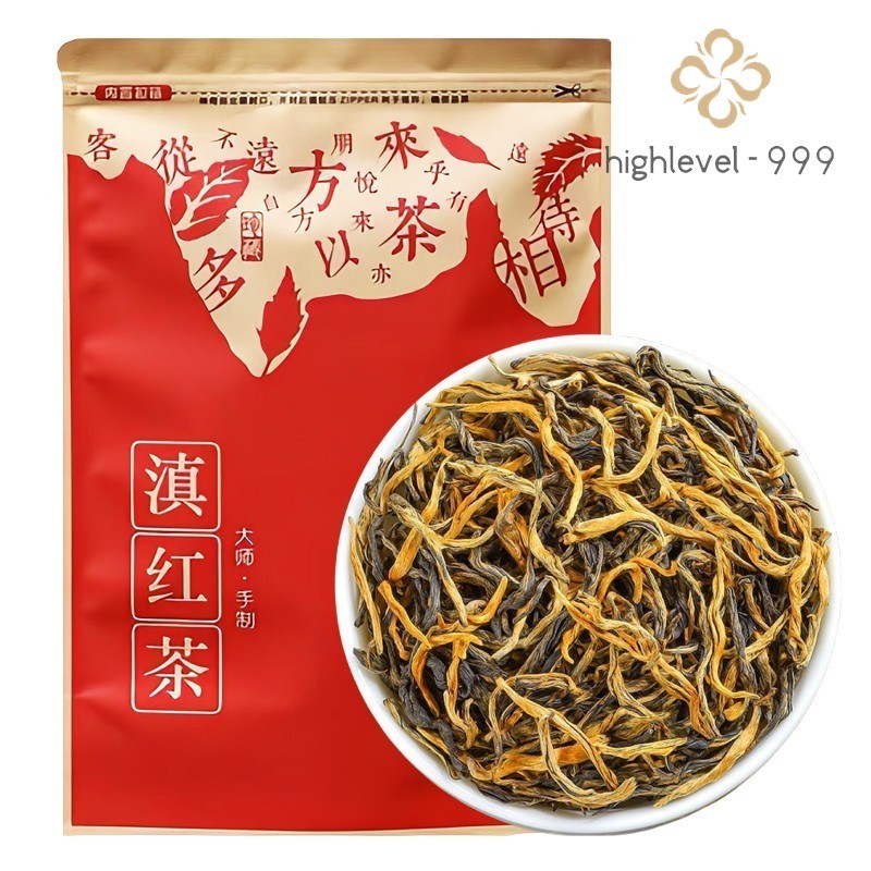1000g Premium Spring Black Tea Yunnan Fengqing Golden Dianhong Tea Ancient Tree