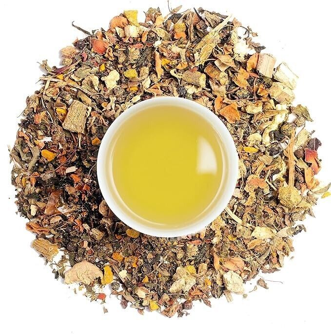 OH CHA – Green Tea, Morning Energise Blended with 11 Magical Herbs 35g.