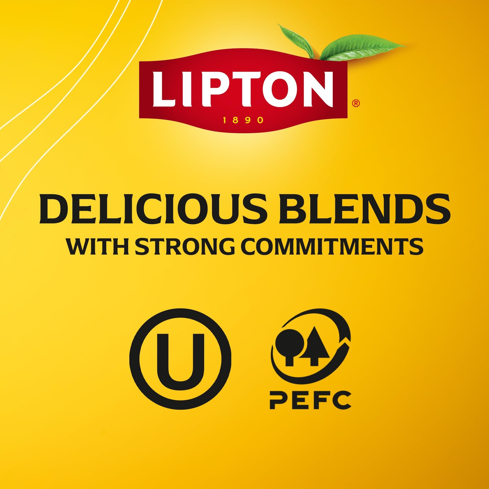 Lipton Lemon Ginger Refresh Tea Bags