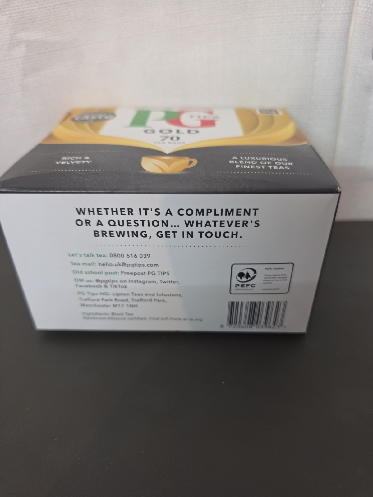 PG Tips Gold Best Tasting Blend (80 Tea Bags)