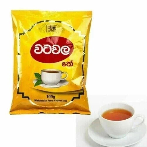 Pure 100% Organic Ceylon Tea Watawala Natutal Leaf Tea From Sril Lanka 3.5 oz