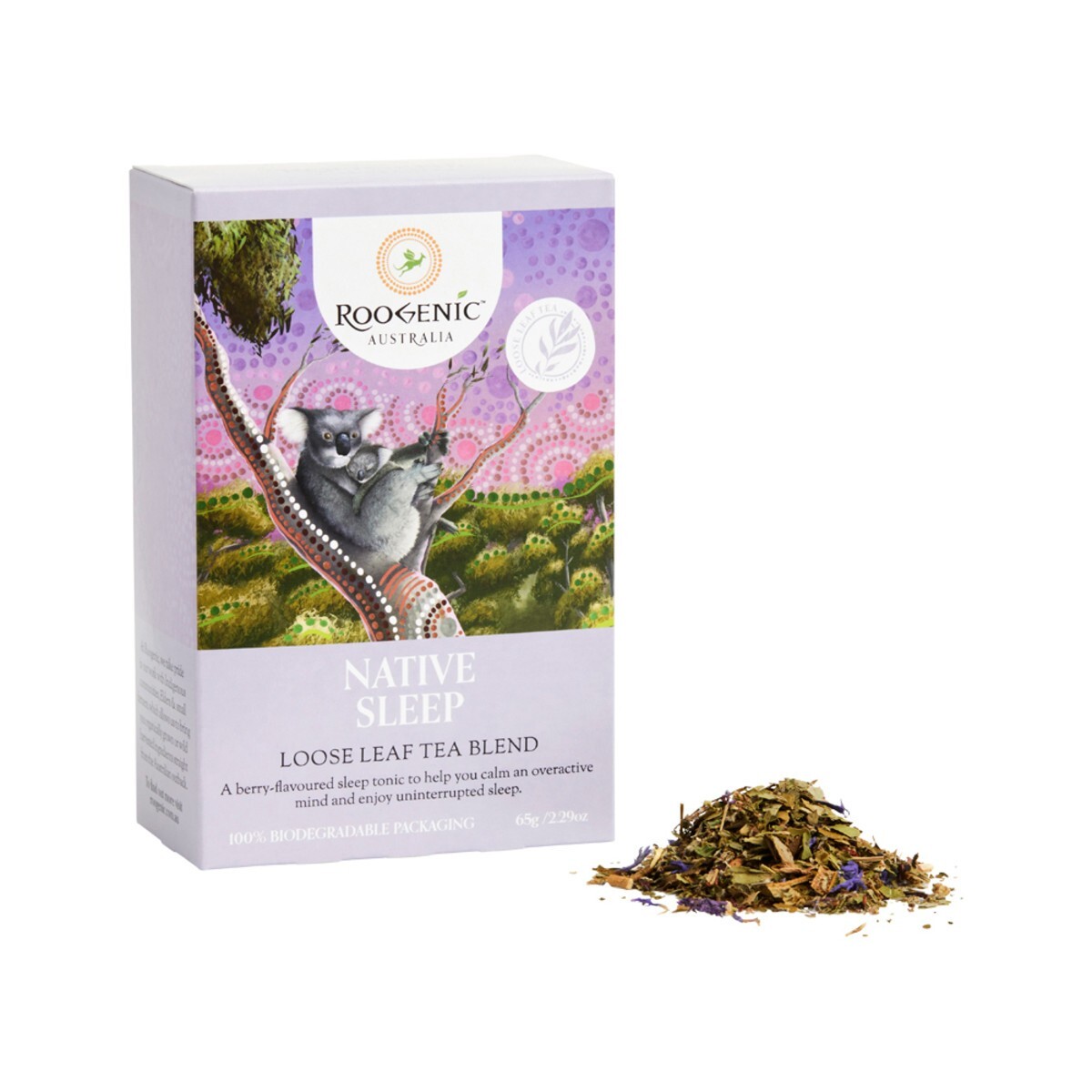 New Roogenic Australia Native Sleep Loose Leaf Tea 65g