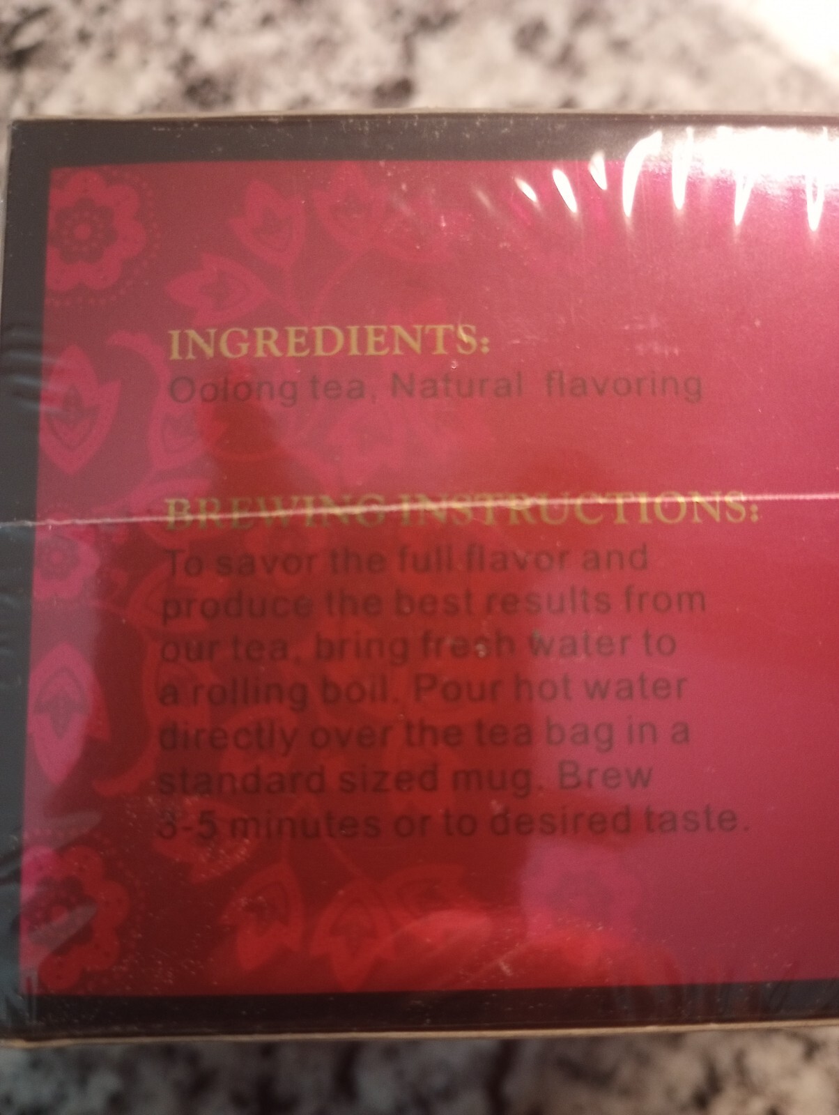 Authentic Wu Yi Source Oolong Tea 60 Premium Tea Bags