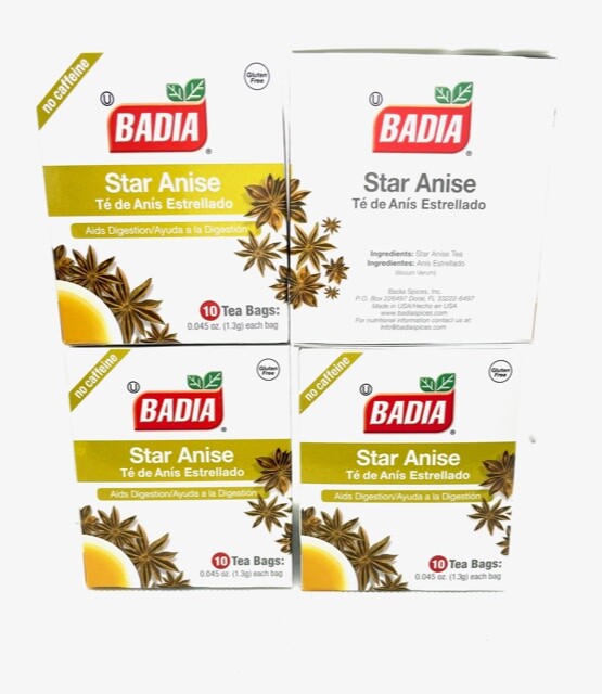Badia Star Anise ( Te de Anis Estrellado ) 40 tea Bags