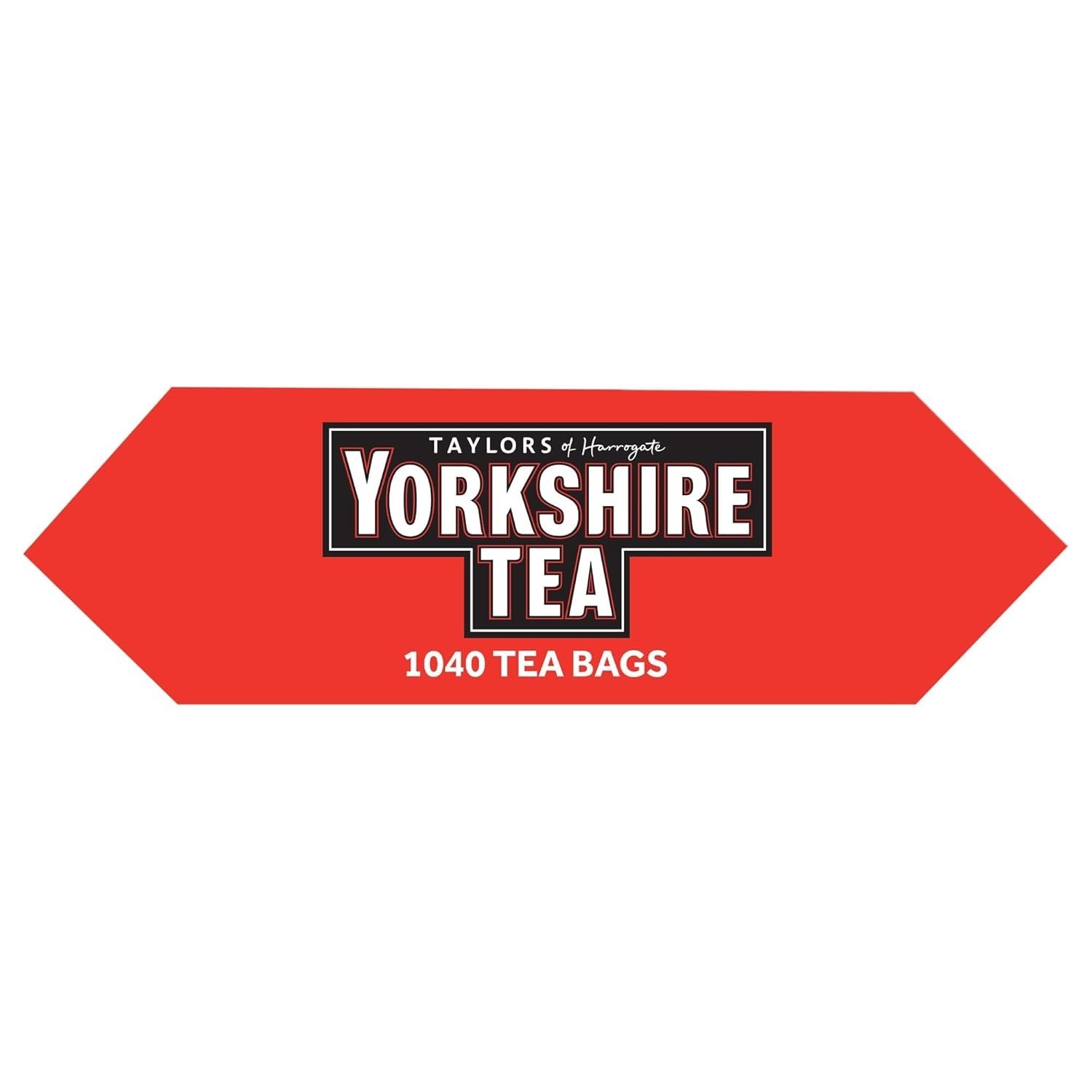 Yorkshire Tea Malty Biscuit Brew, Black Tea, Pillow Tea Bags, 40 Count Pack o…