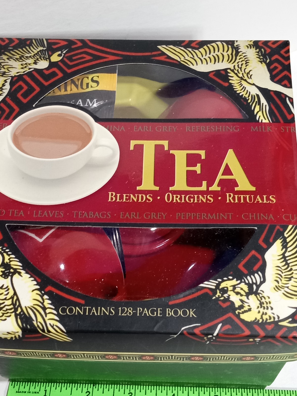 Twinings Tea Blends Origins Rituals Gift Set w/ Teapot, Cups, Book & Tea Bags