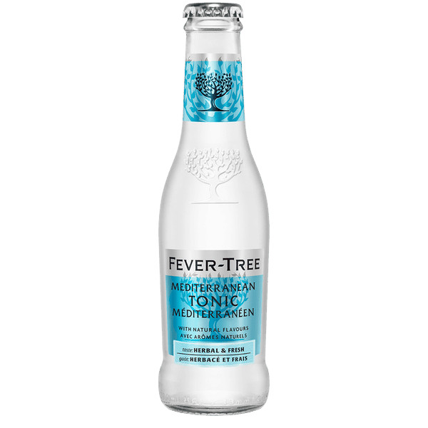 Fever Tree Glass Mediterranean Tonic Water 200ml/6.76 oz (24/Case)