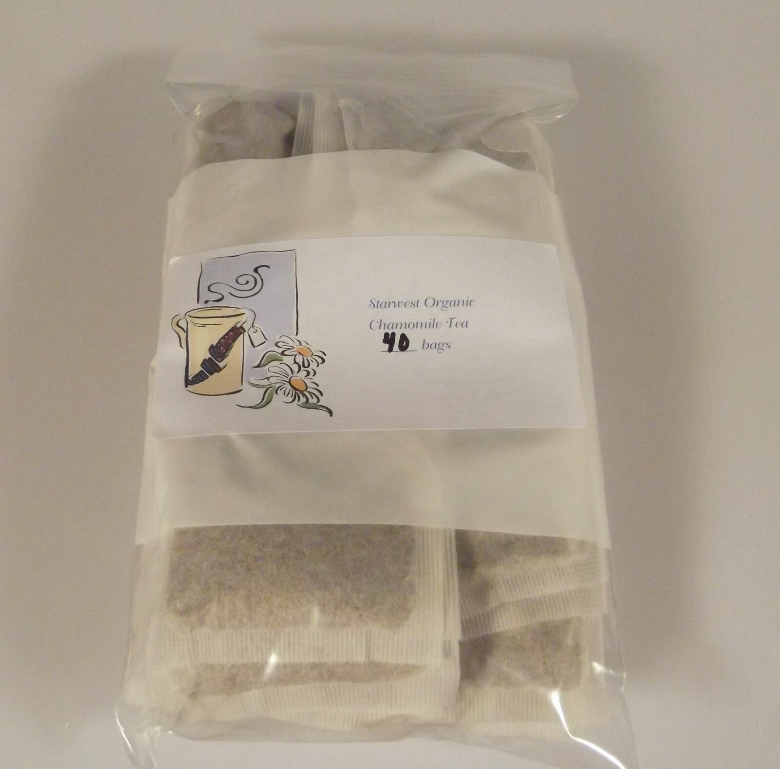 Chamomile Tea Bags USDA Certified Organic Starwest Botanicals Kosher Sleep Relax