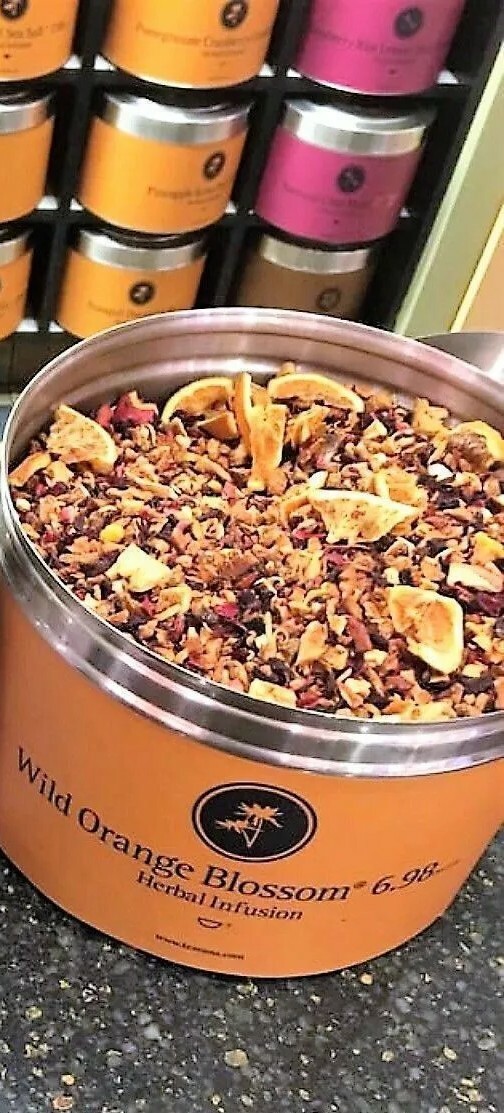 🍓❤️ NEW! TEAVANA DELICIOUS 🍓🍊 2 OZ WILD ORANGE BLOSSOM TEA SEALED BAG! 🍓🍊❤️