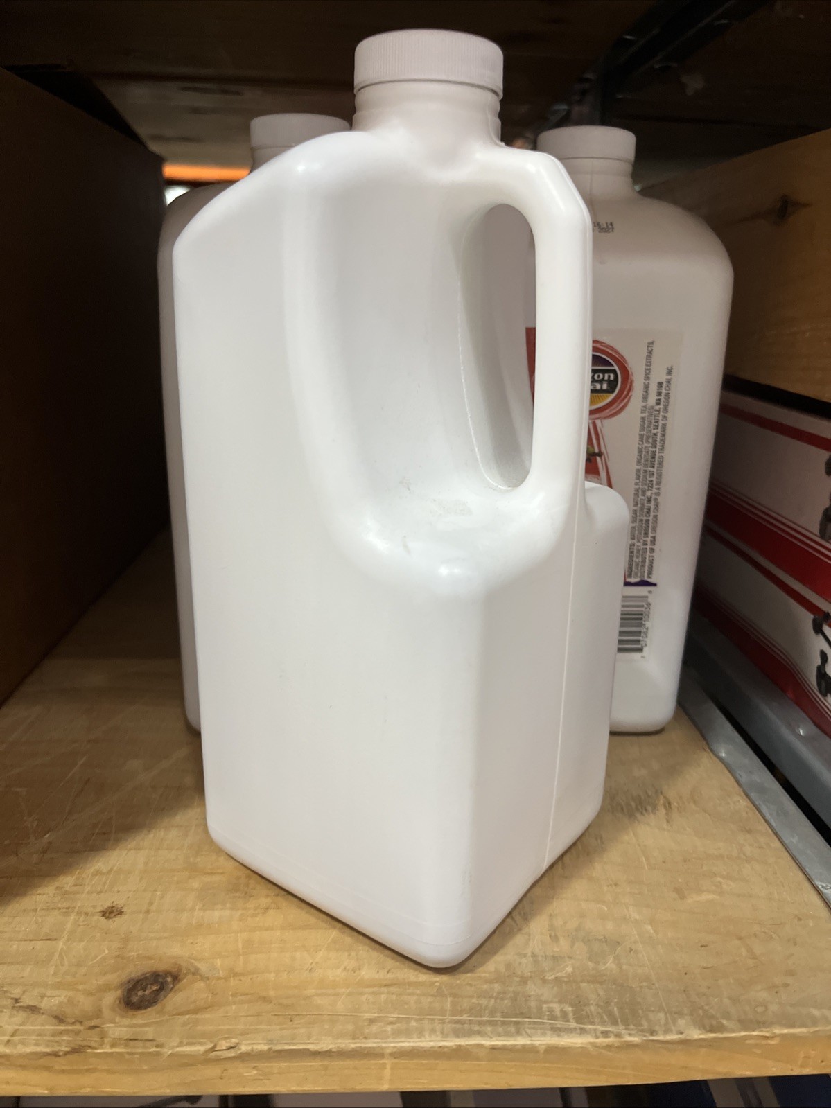 Oregon Chai Extra Spicy Chai Tea Latte Bold Concentrate 64 oz – Half Gallon