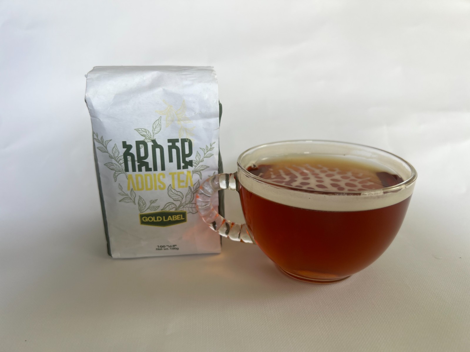 Addis Shay Gold Label Addis Tea Ethiopian Organic Blend Loose Tea 100g