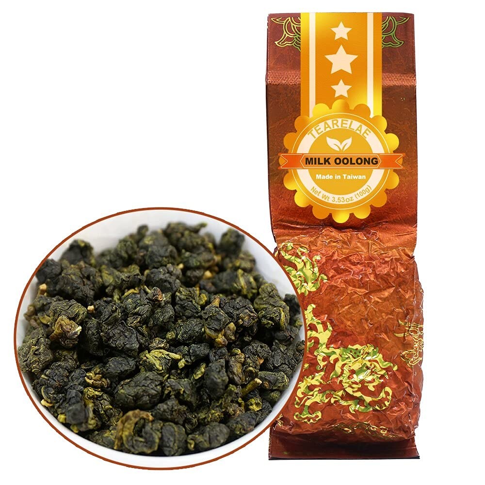 Premium Taiwan Milk Oolong Loose Leaf Tea Authentic Jin Xuan 100g 3.5oz