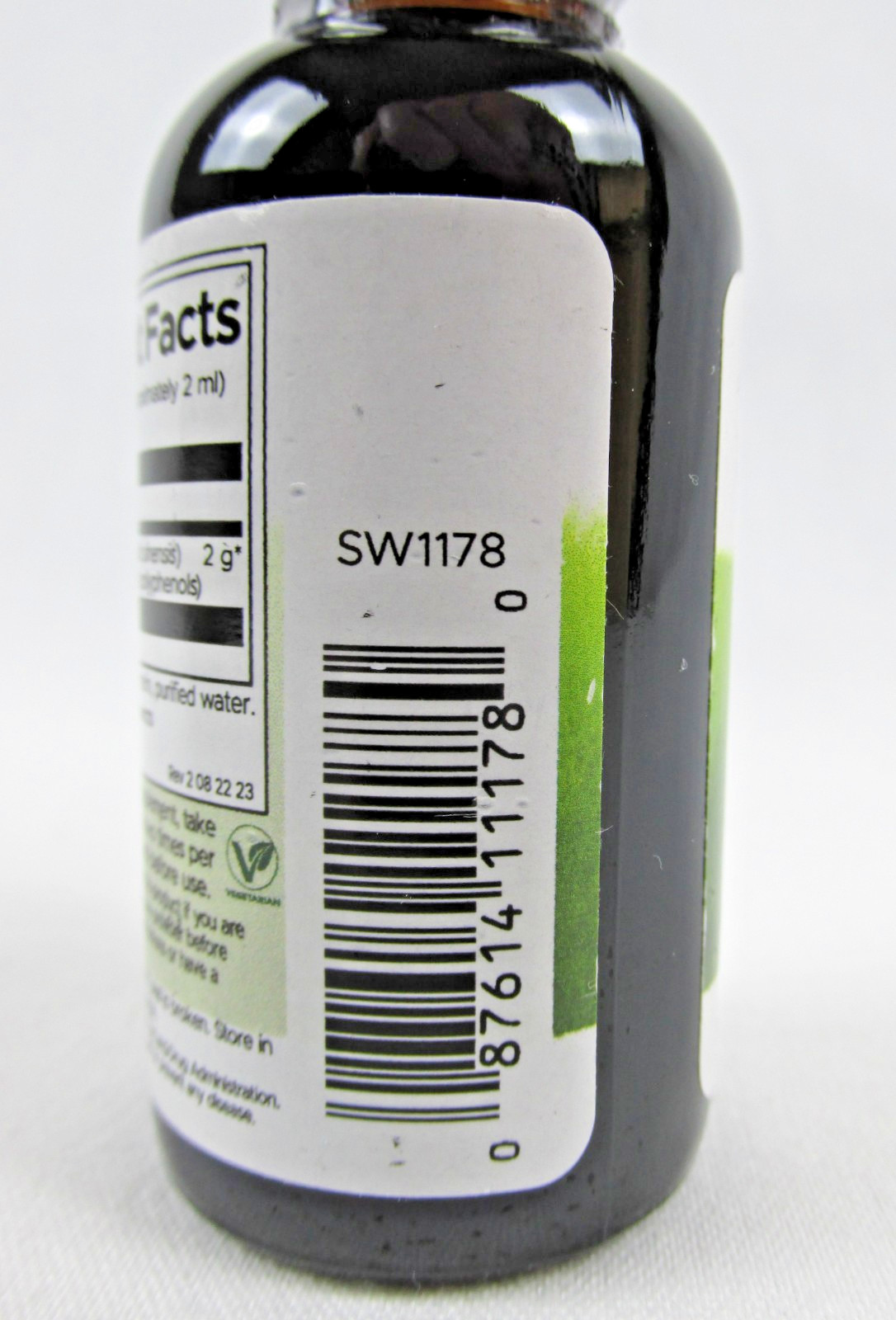 Swanson Green Tea Liquid Extract (Alcohol and Sugar-Free) 1 fl. oz Liquid