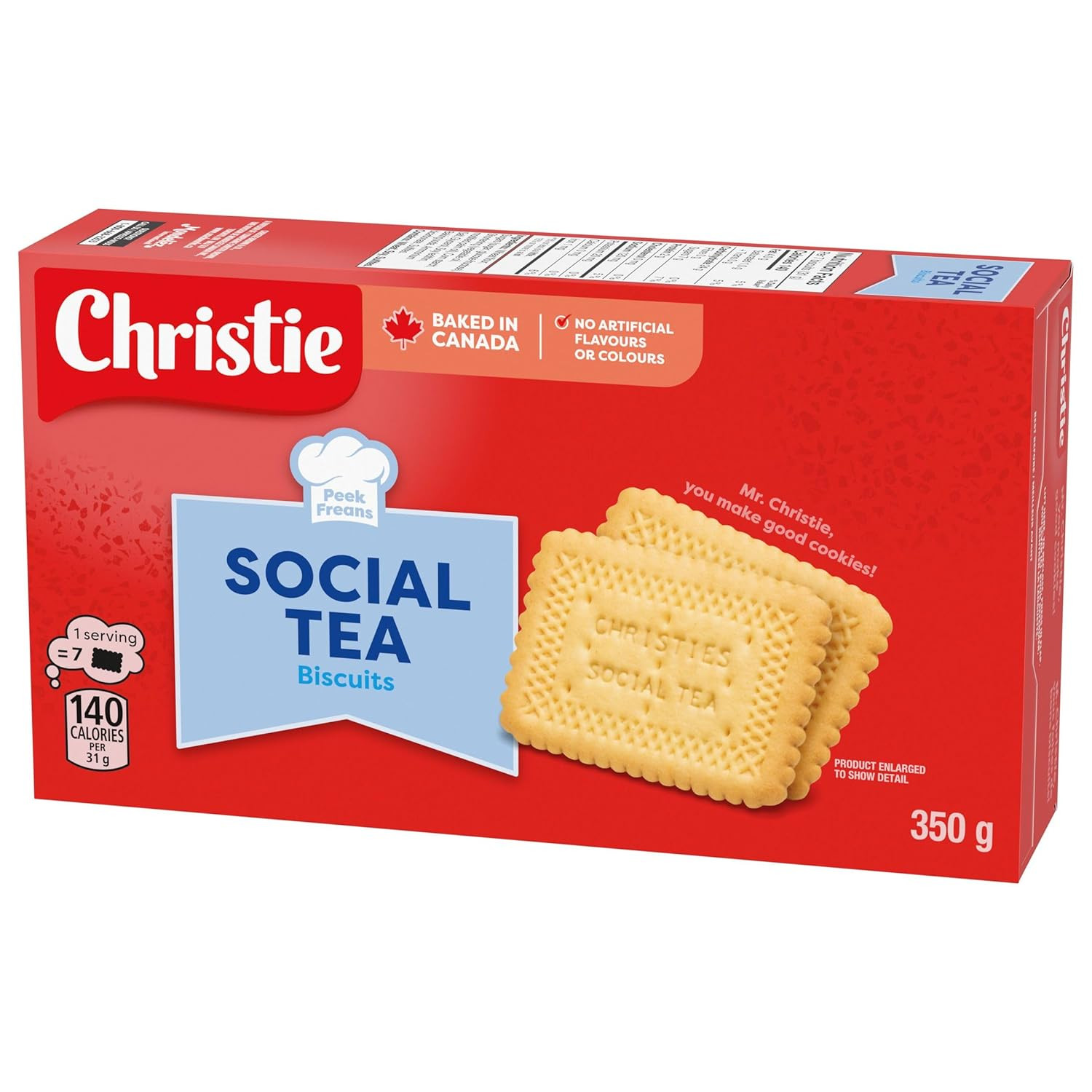 Peek Freans Social Tea Cookies, 350G/12.3 Oz {Imported from Canada}