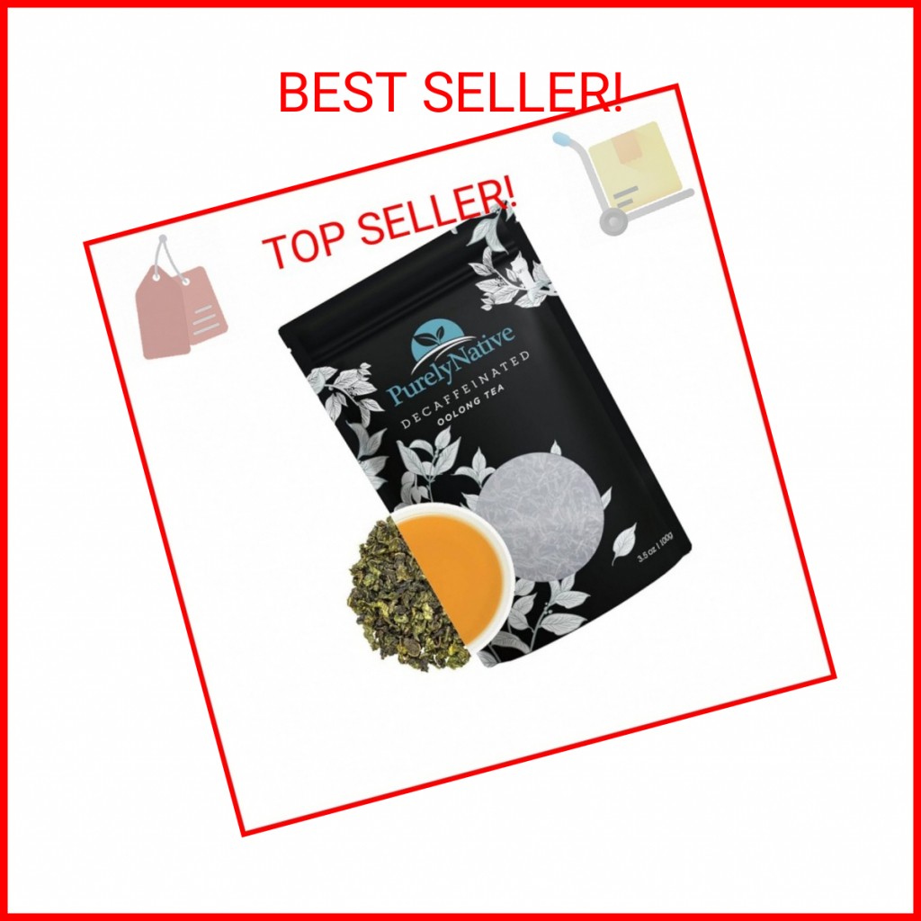 Decaffeinated Oolong Tea Loose Leaf, Great For Hot Brew, Iced Or Kombucha Tea |
