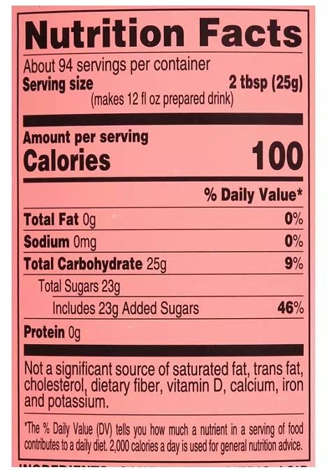 Peach Iced Tea Mix , 82.6 oz. 4C
