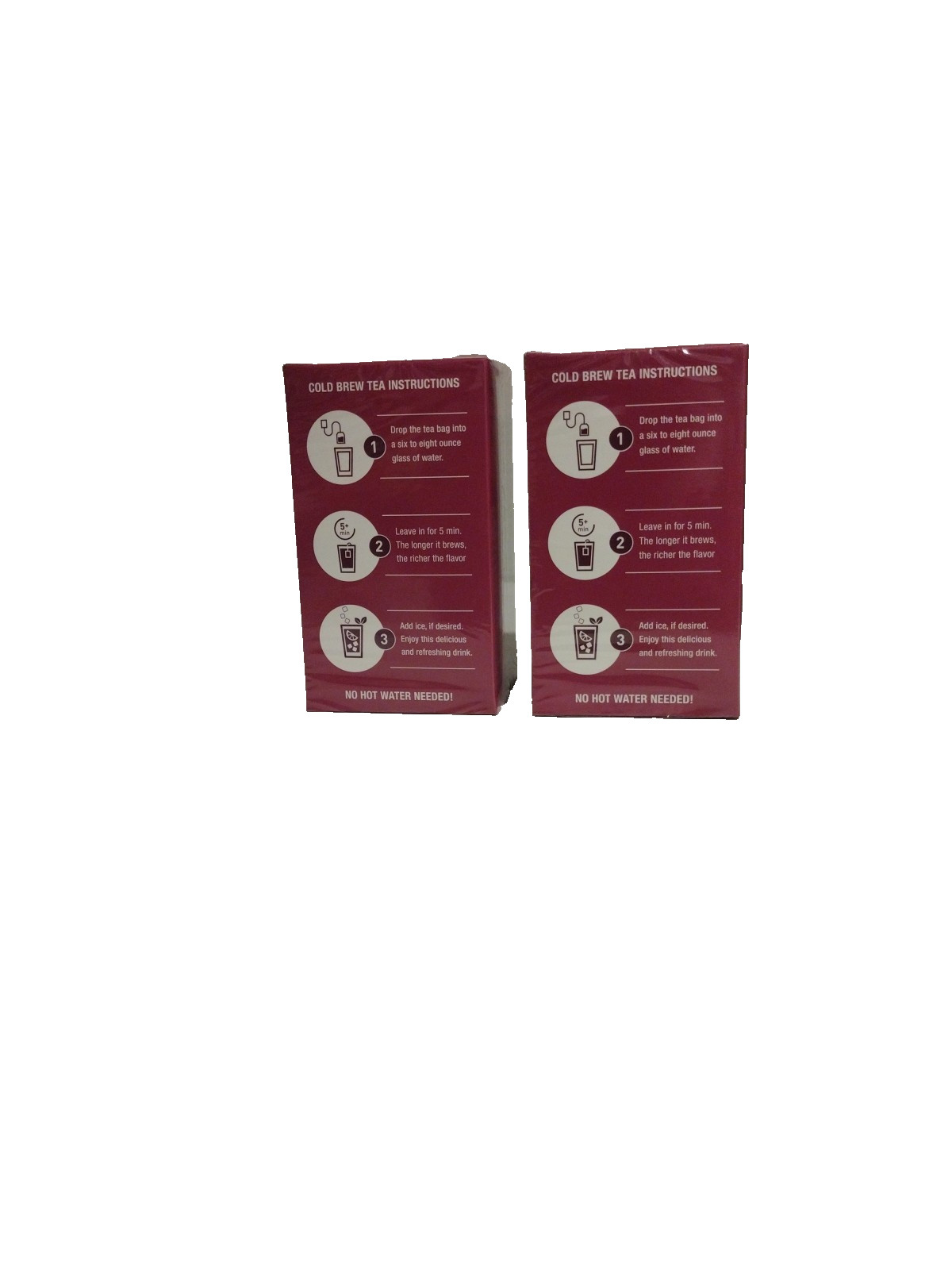 2 COLD BREW ICED TEA PASSION FRUIT GREEN TEATOWN 25 Bags