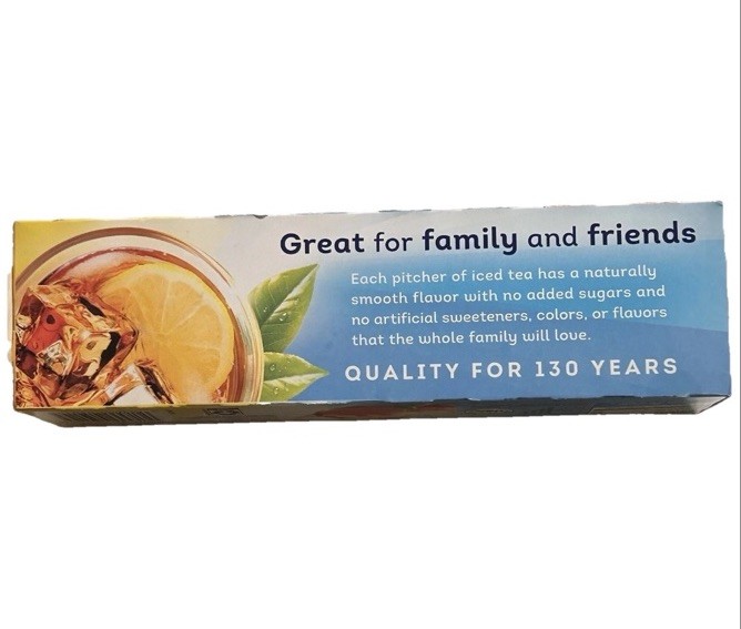 Lipton Iced Tea Bags Picked At The Peak of Freshness 6 oz (24 Count)