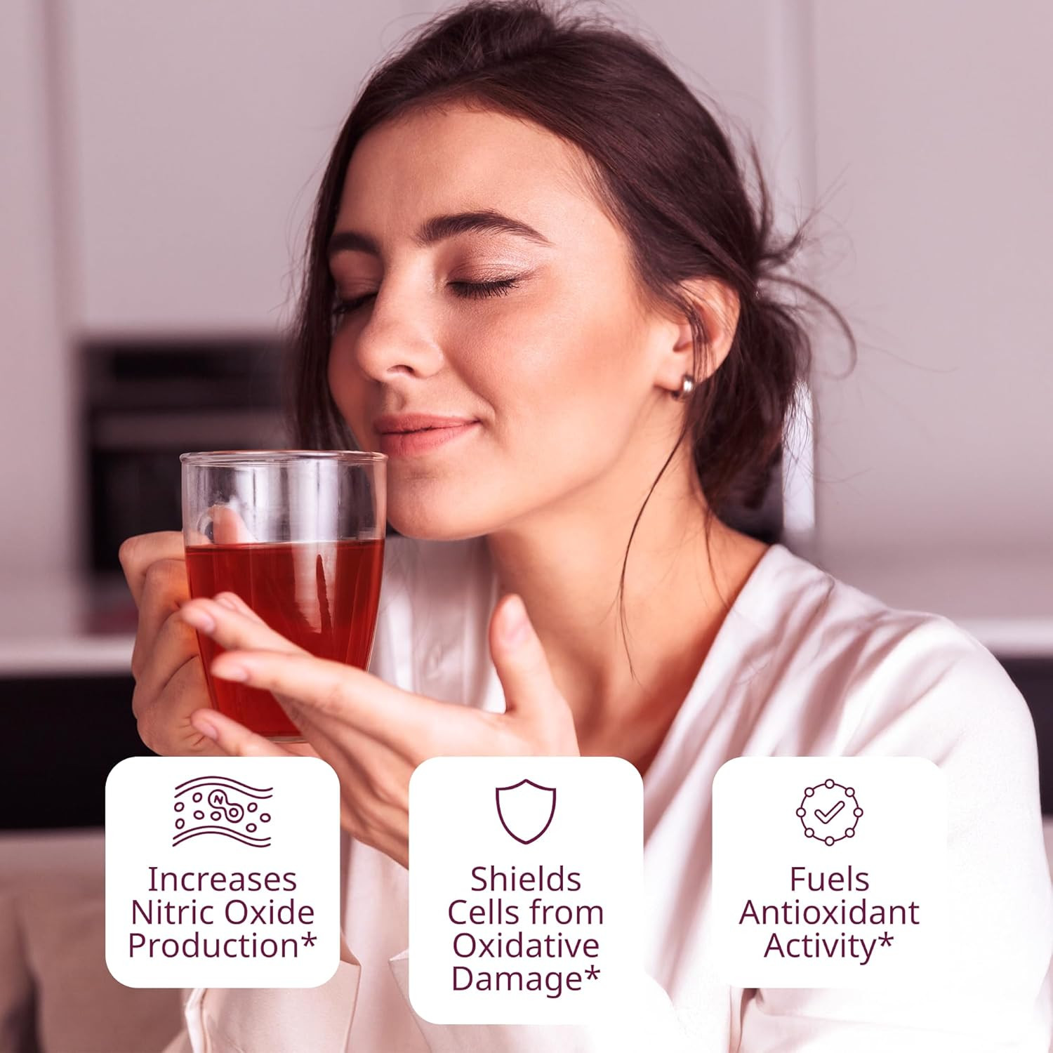 Cranberry Hibiscus Herbal Tea Bags, Made with Organic Herbal Tea, Infused with P