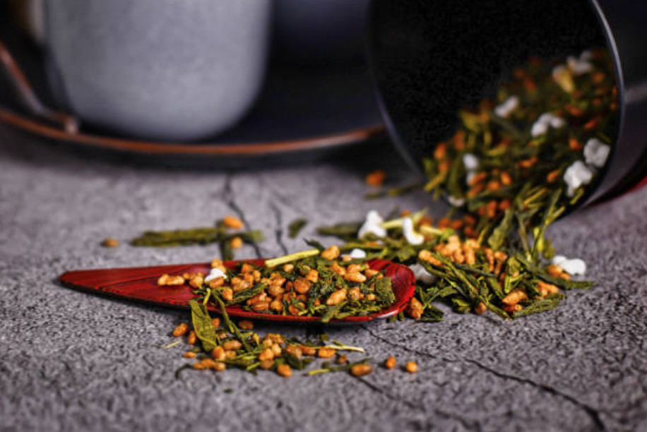 Japanese Ujinotsuyu Tokuyo Green Tea Roasted Rice GenmaiCha-14.1oz