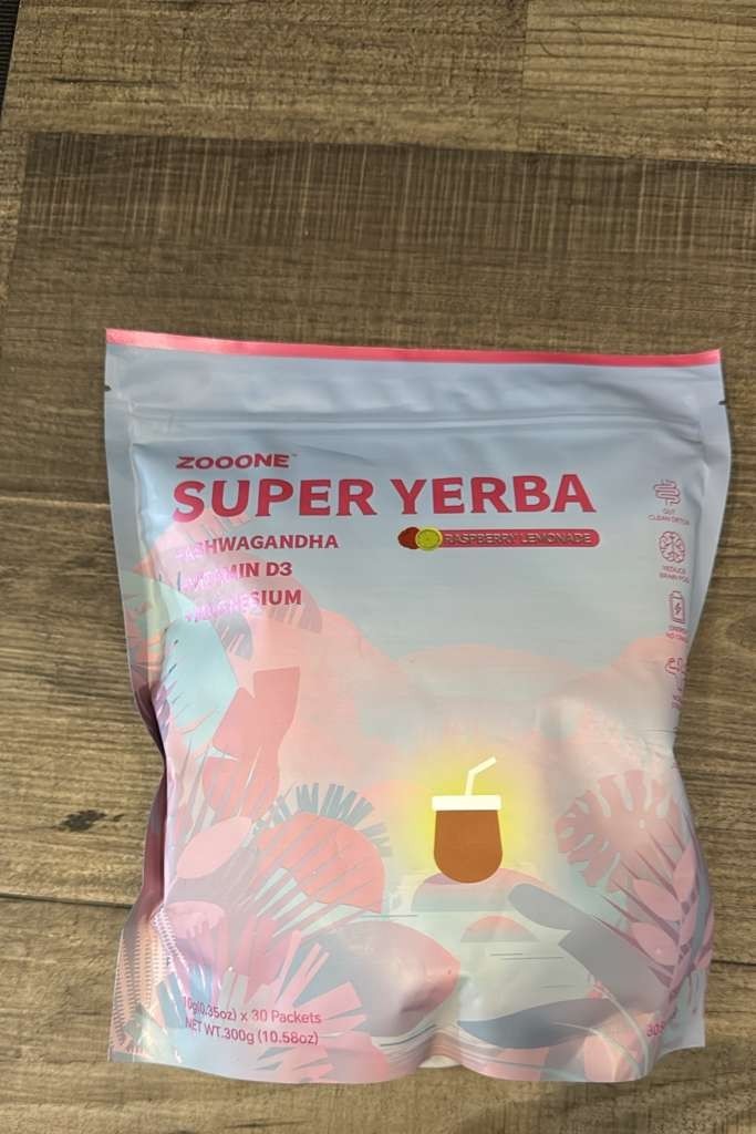Zooone Super Yerba Pack of 2 Ashwagandha Vitamin D3 Magnesium Drink Mix