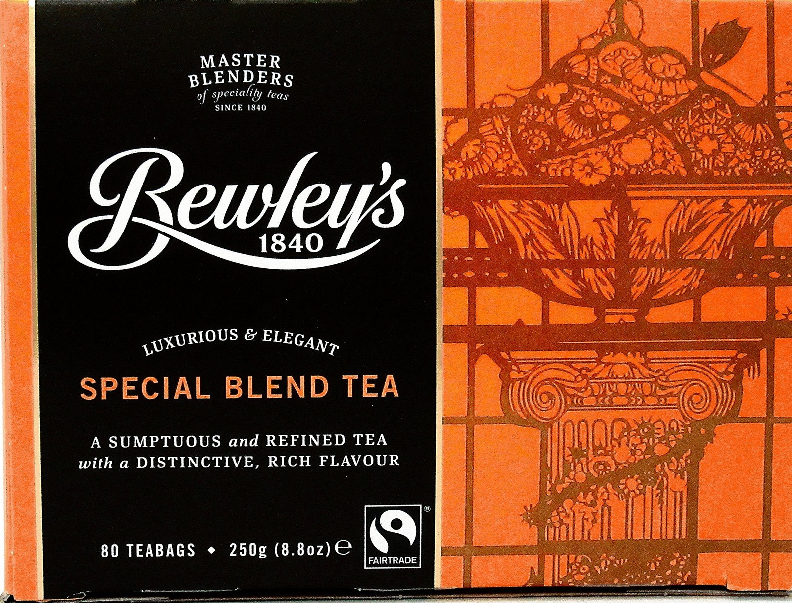 Special Blend Fairtrade Tea Bags, 8.8 Ounce
