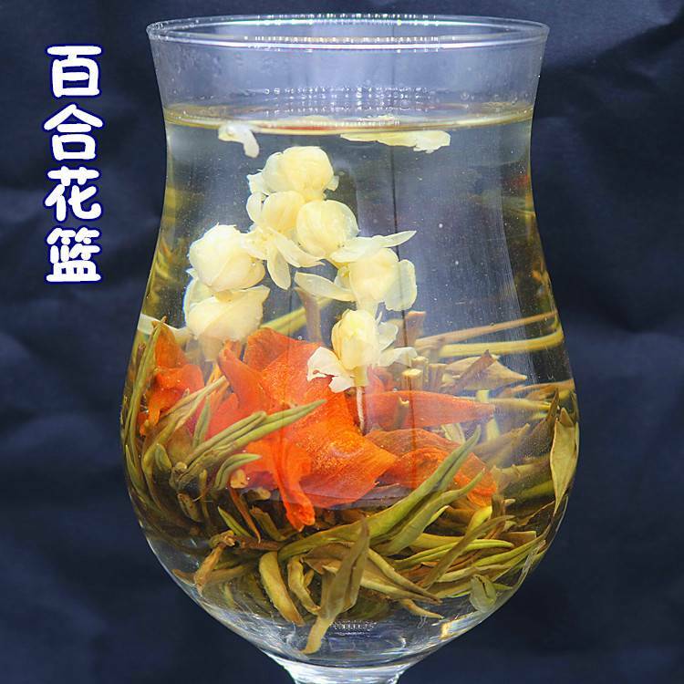 16 Types Handmade Blooming Flower Tea Blooming Tea Balls Blooms China Green Tea