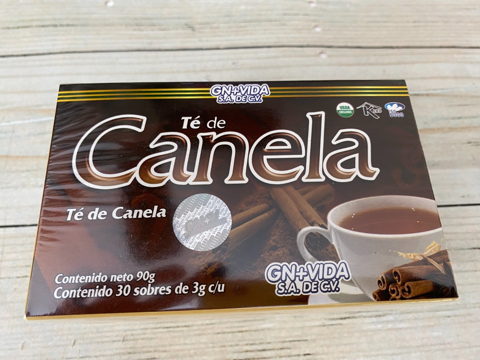 Te de Canela 25 Sobres 100% Natural- Tea 25 tea bags Cinnamon