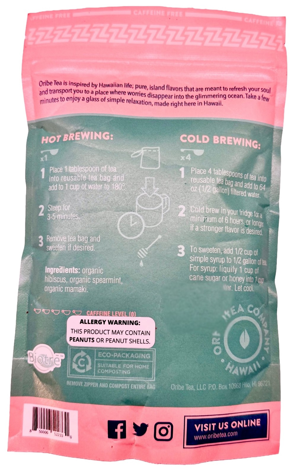 Hawaiian Loose Leaf Tea | Oribe Tea Co. Crafted in Hilo