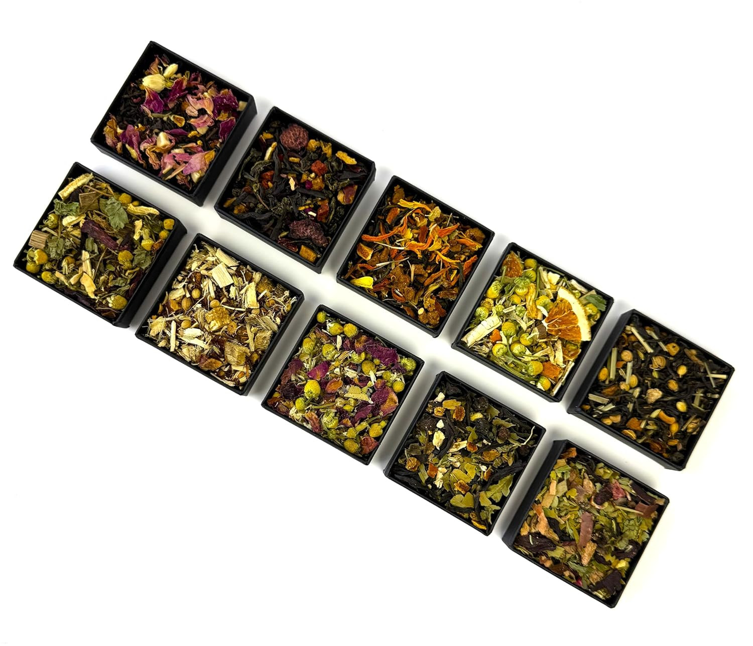 Premium Tea Sampler Gift Box with Biodegradable Filters – 30 Count, 60 Cups